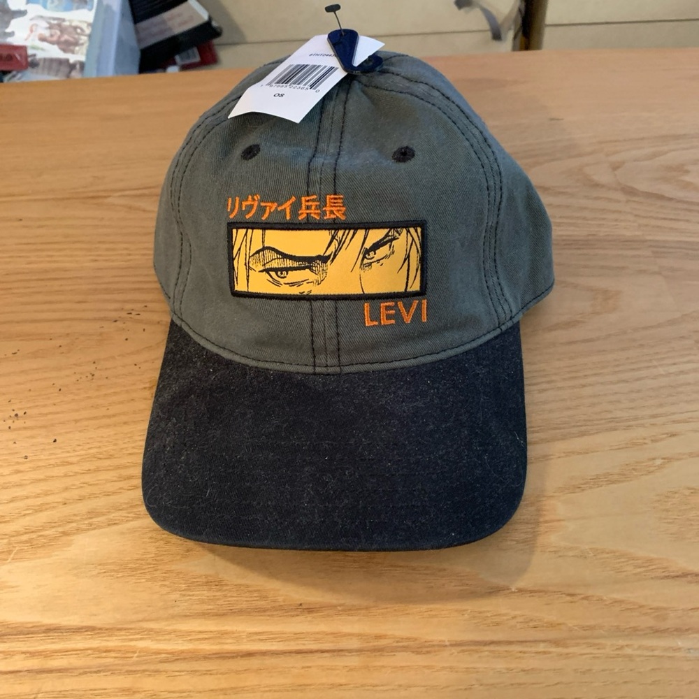 Levi's Olive & Black Embroidered Graphic unisex  Hat